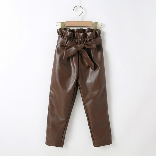 Toddler Vegan Leather Pants