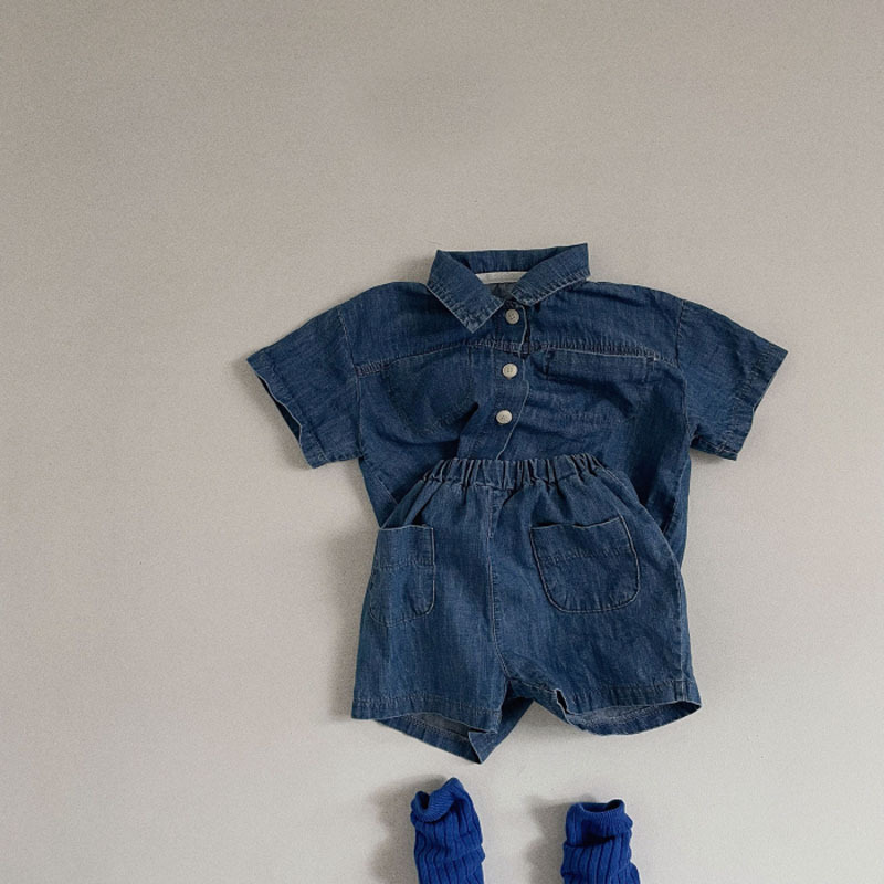 Toddler Denim Matching Set