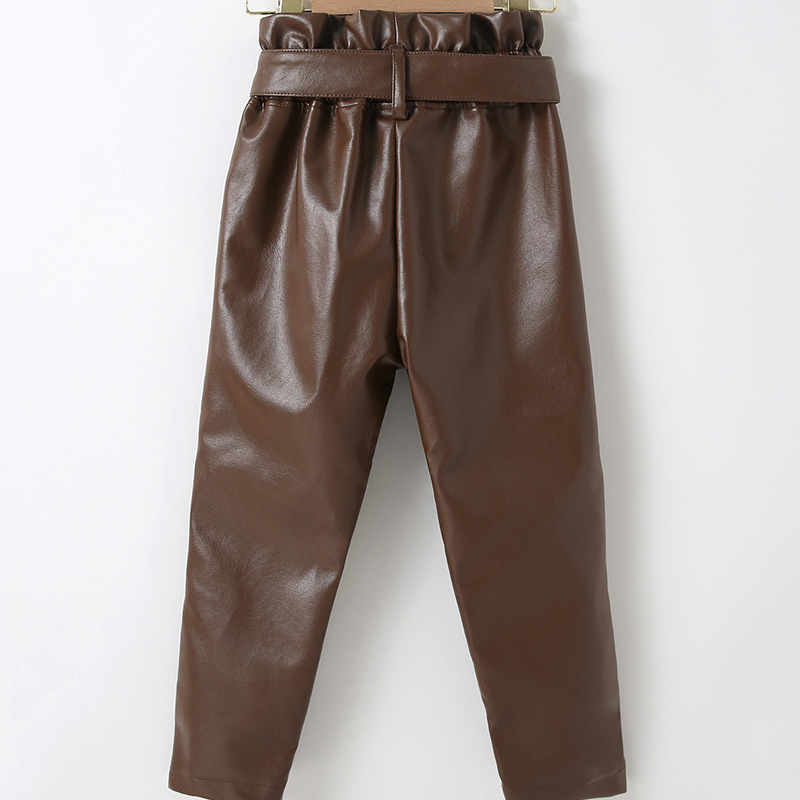 Toddler Vegan Leather Pants