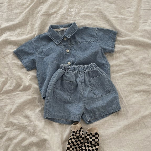 Toddler Denim Matching Set